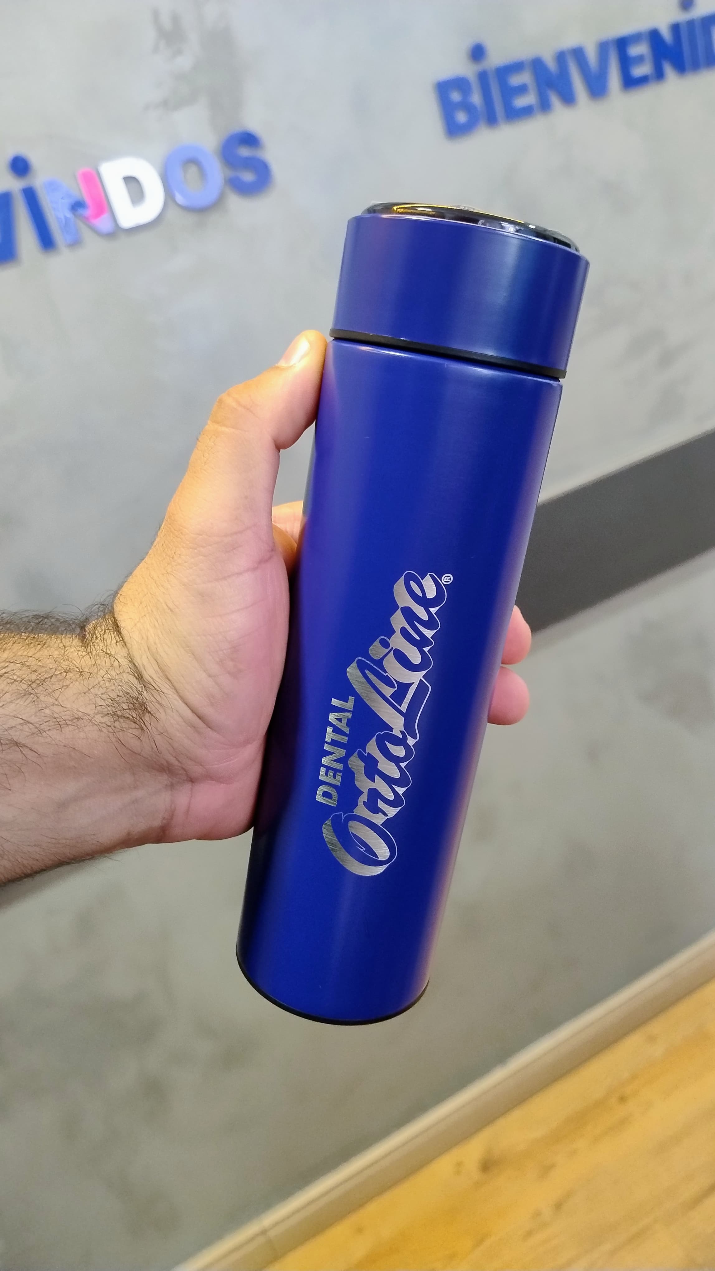 Garrafa Azul Ortoline 